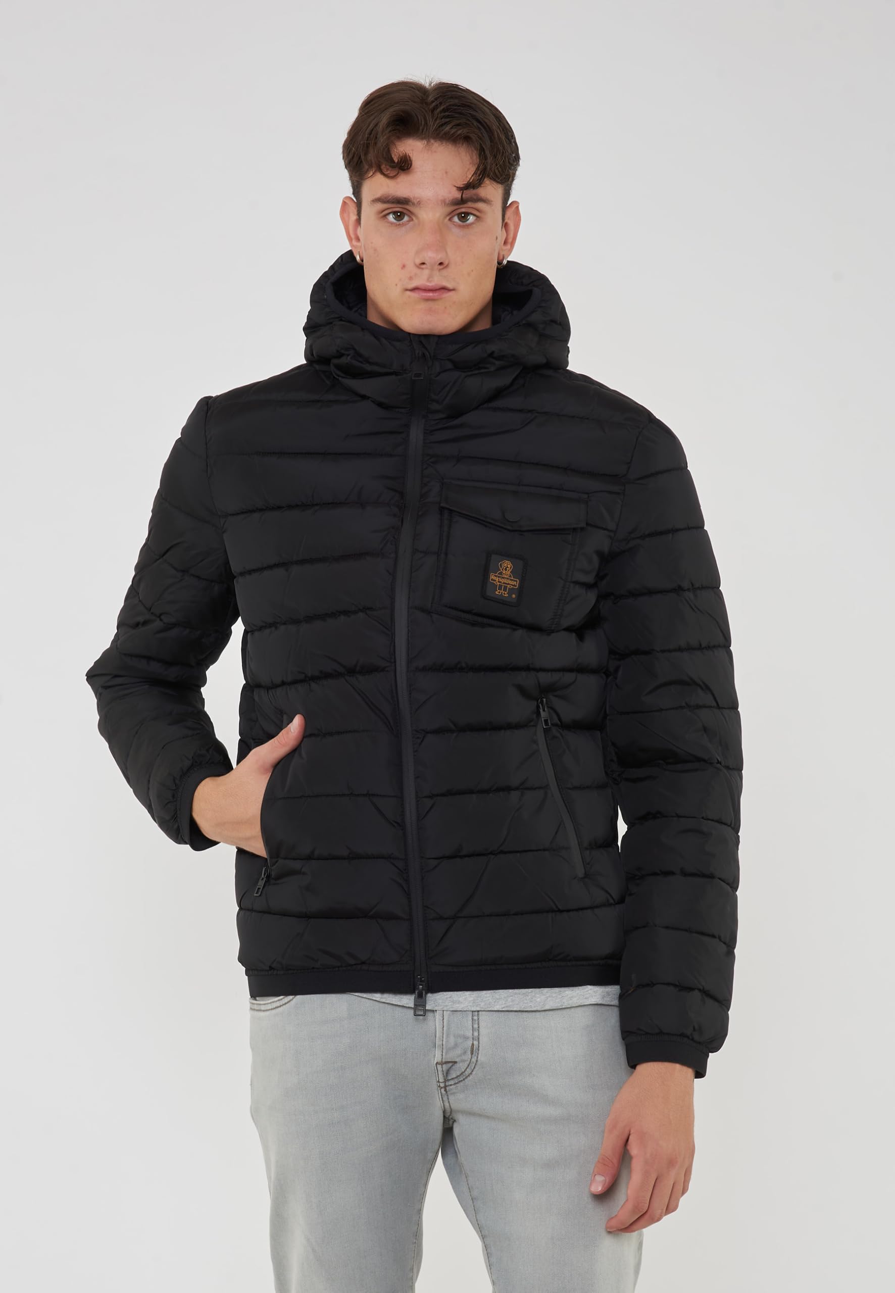 RefrigiWear Piumino Uomo Modello Josh Nero