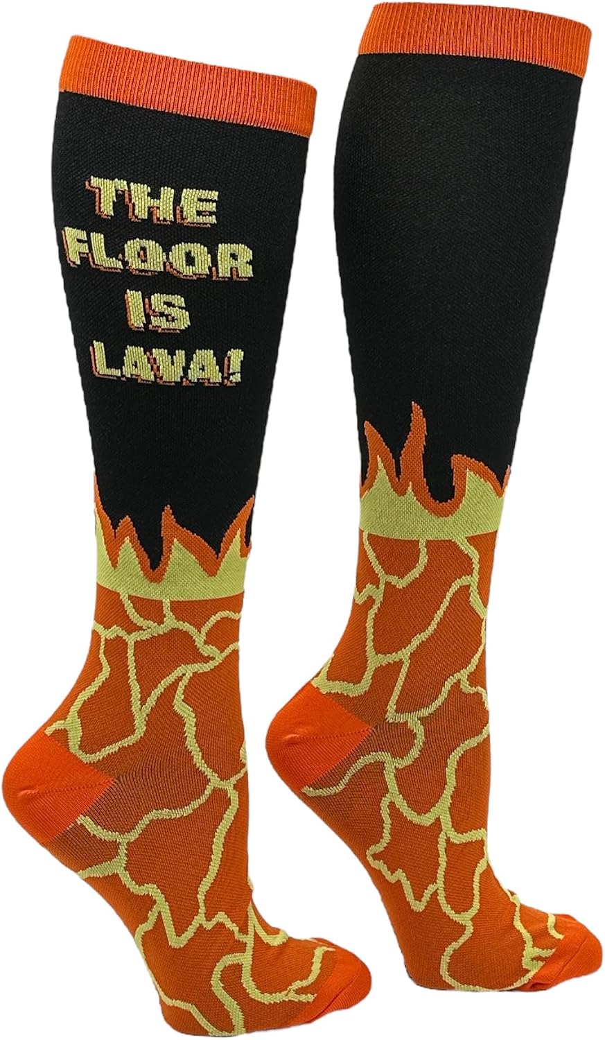 Funny Workout Compression Socks for Women and Men Sarcastic Designs