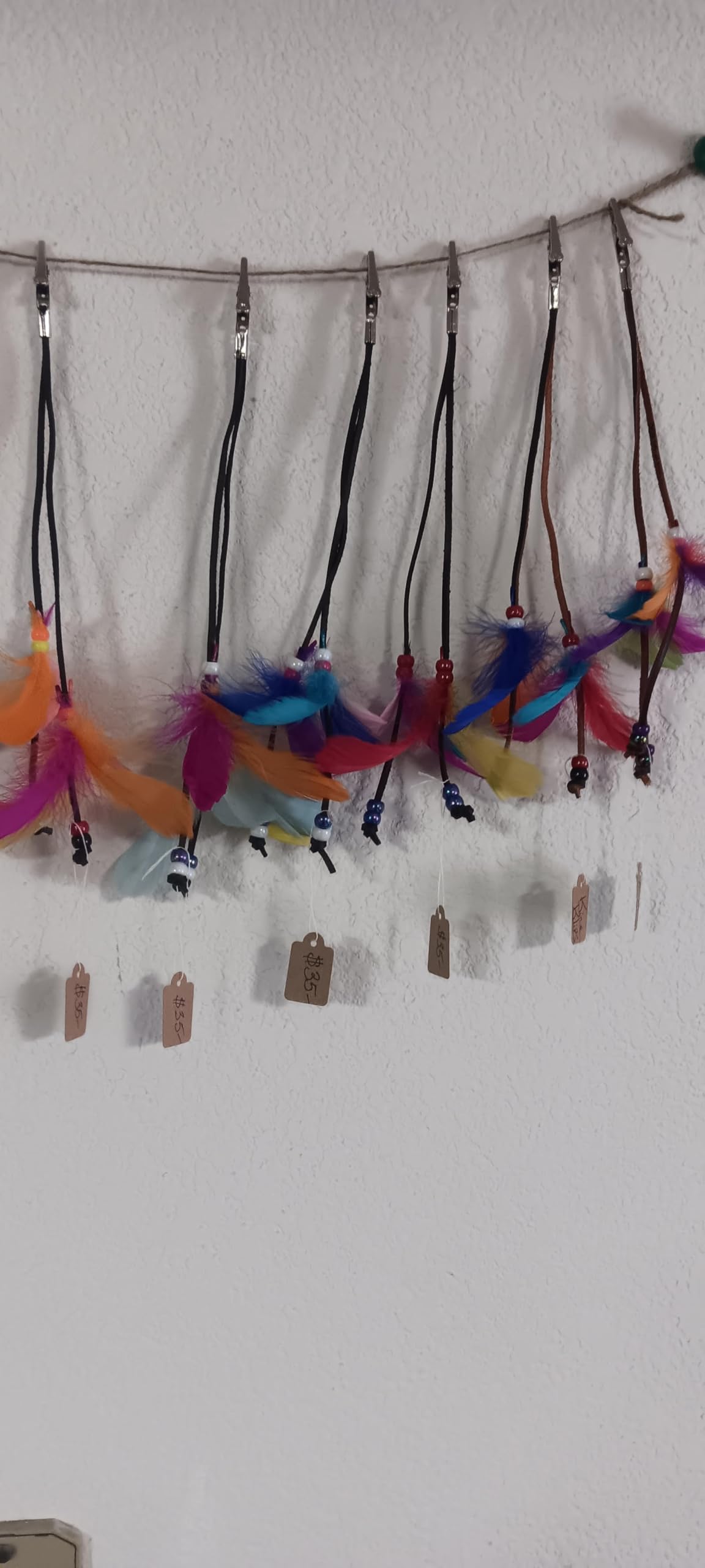 Amazon.com : Vintage Feather Hair Clips, Colorful Costume