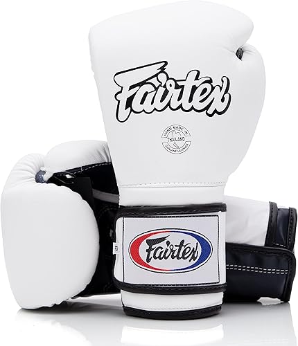 Miniatura 13 de Fairtex BGV9 Muay para boxeadores profesionales y entrenadores | Guante de estilo mexicano para golpeadores duros | Guantes MMA para artes marciales