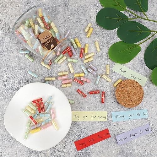 Miniatura 12 de Letras de cápsula con mensaje en una botella, ideas de regalo para parejas, regalos del día de los galentinos, regalos de San Valentín para él
