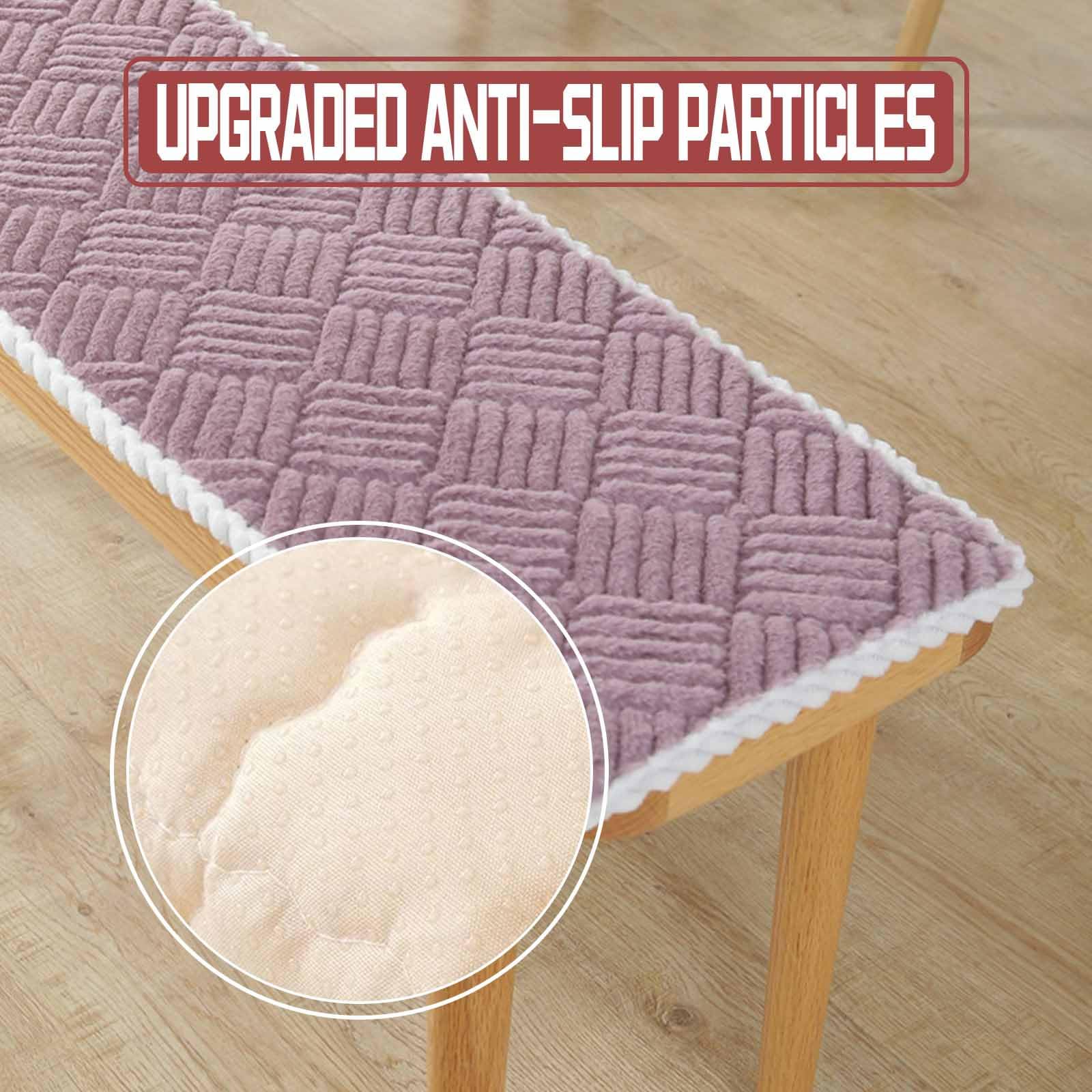 Cojines para Banco de Cocina 120x40 cm Cojín Interior para Bancos de Madera Colchoneta de Jardín Almohada de Banco Cojines de Patio t y Estilo.