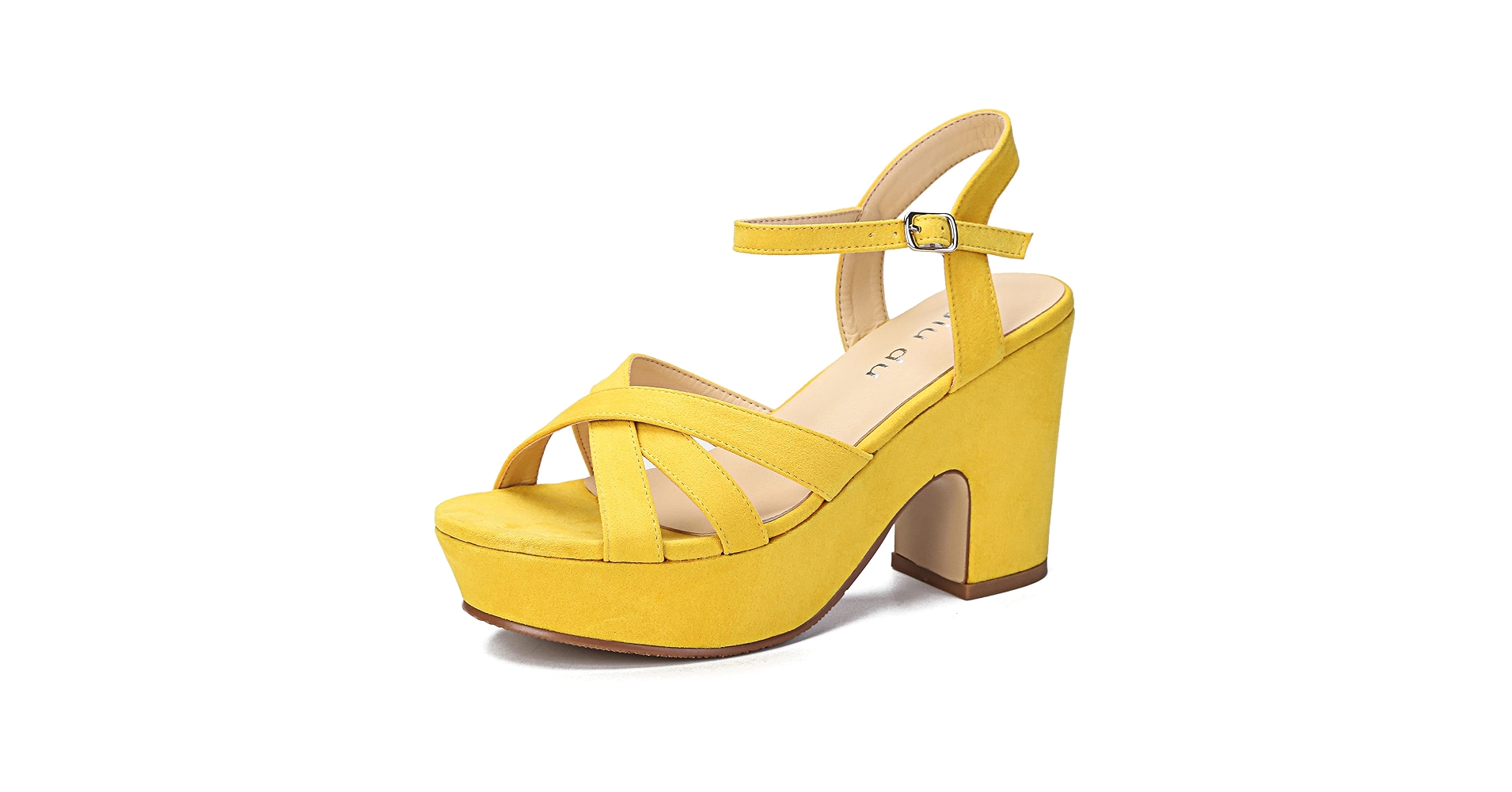 Amazon.com | Jiu du Women's Platform Heels Sandals Open Toe
