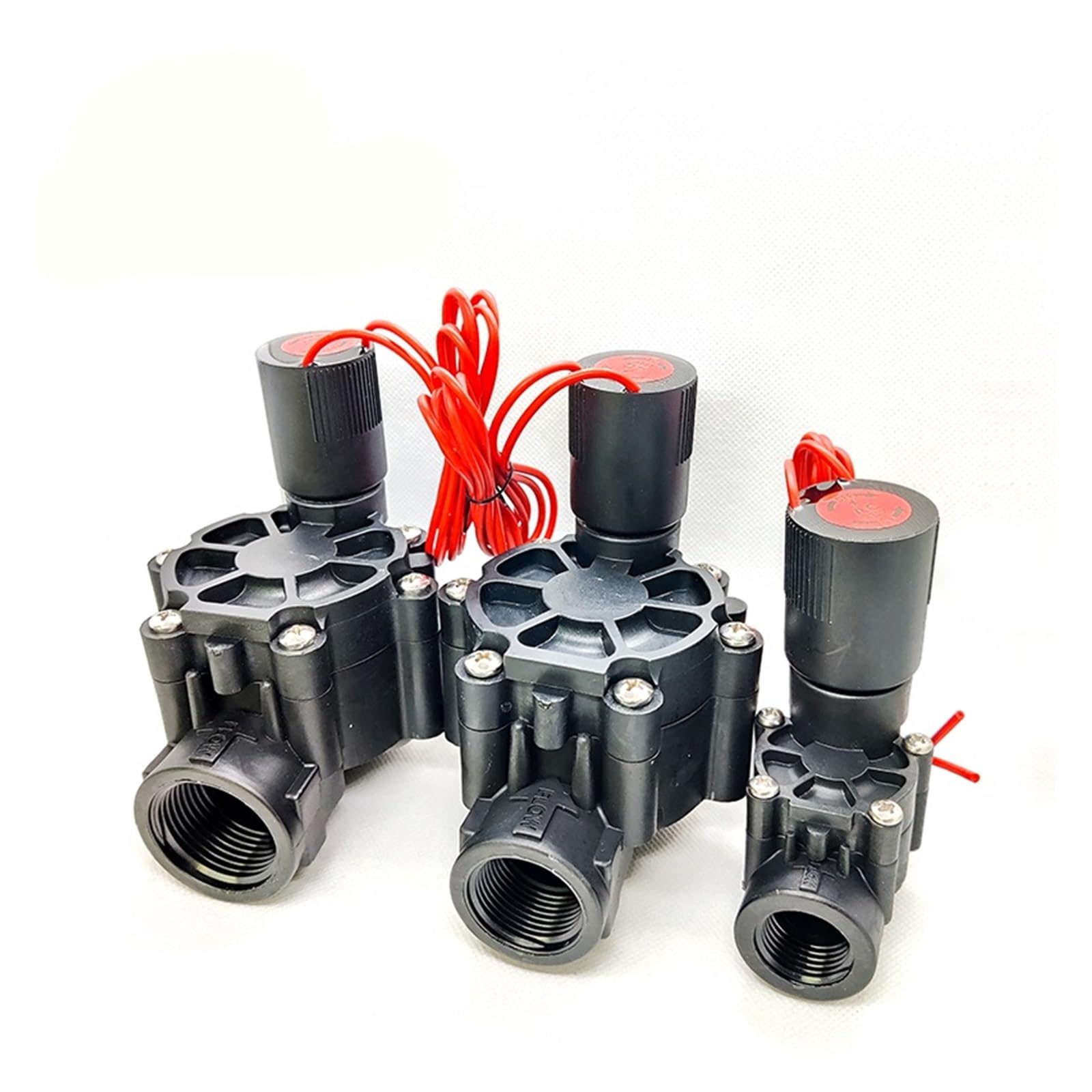 Huuoqiwy 45720 1Pcs 1/2" 3/4" 1" Irrigation Solenoid Valve Agricultural Irrigation Solenoid Valve 220V 110V 24V 12V Dc Latching(,12Vdc-Closed)