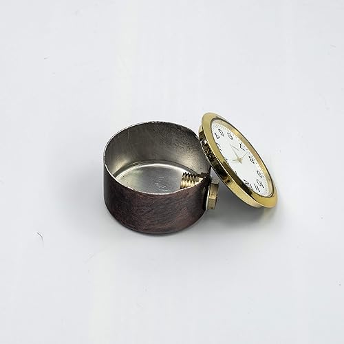 Miniatura 5 de Lámpara de mesa regulable de metal vintage estilo loft con base de madera, Sebastian, Steampunk Industrial, luz nocturna, luz de escritorio, QTF-SJ04