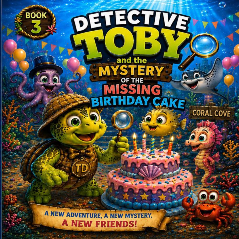DETECTIVE TOBY and the Mystery of the Missing birthday cake