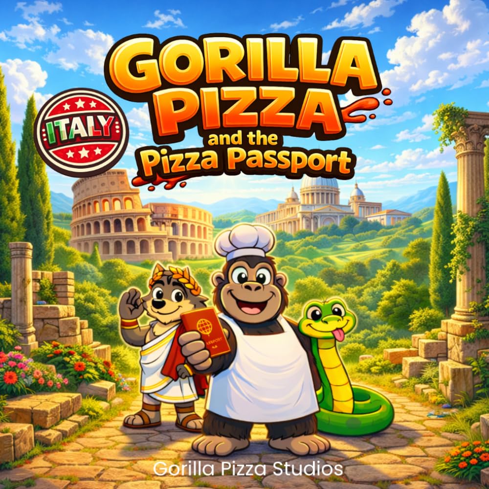 GORILLA PIZZA and the Pizza Passport: Rome