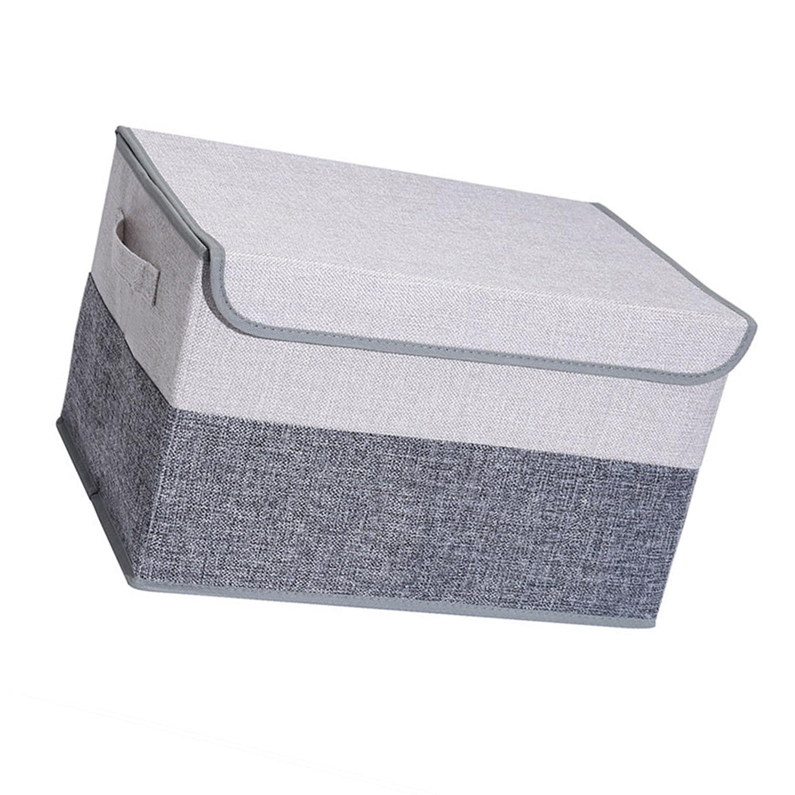 Buxuaaaa User Friendly Foldable Wardrobes Storage Bin with Sturdy Cardboard Frame for Seasonal Garment Organization Space Saving Foldable Storage Container