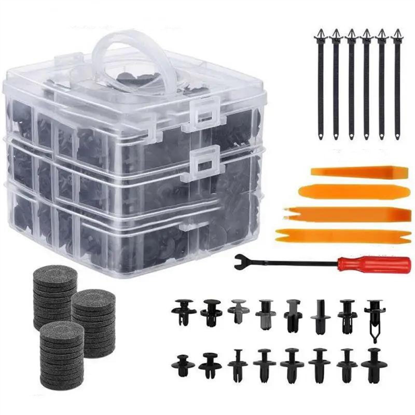 Viti e accessori Accessori Per Auto Universali Fibbie Per Rivetti Di Fissaggio Clip Paraurti Porta Rivestimento Pannello Fermo Forniture Per