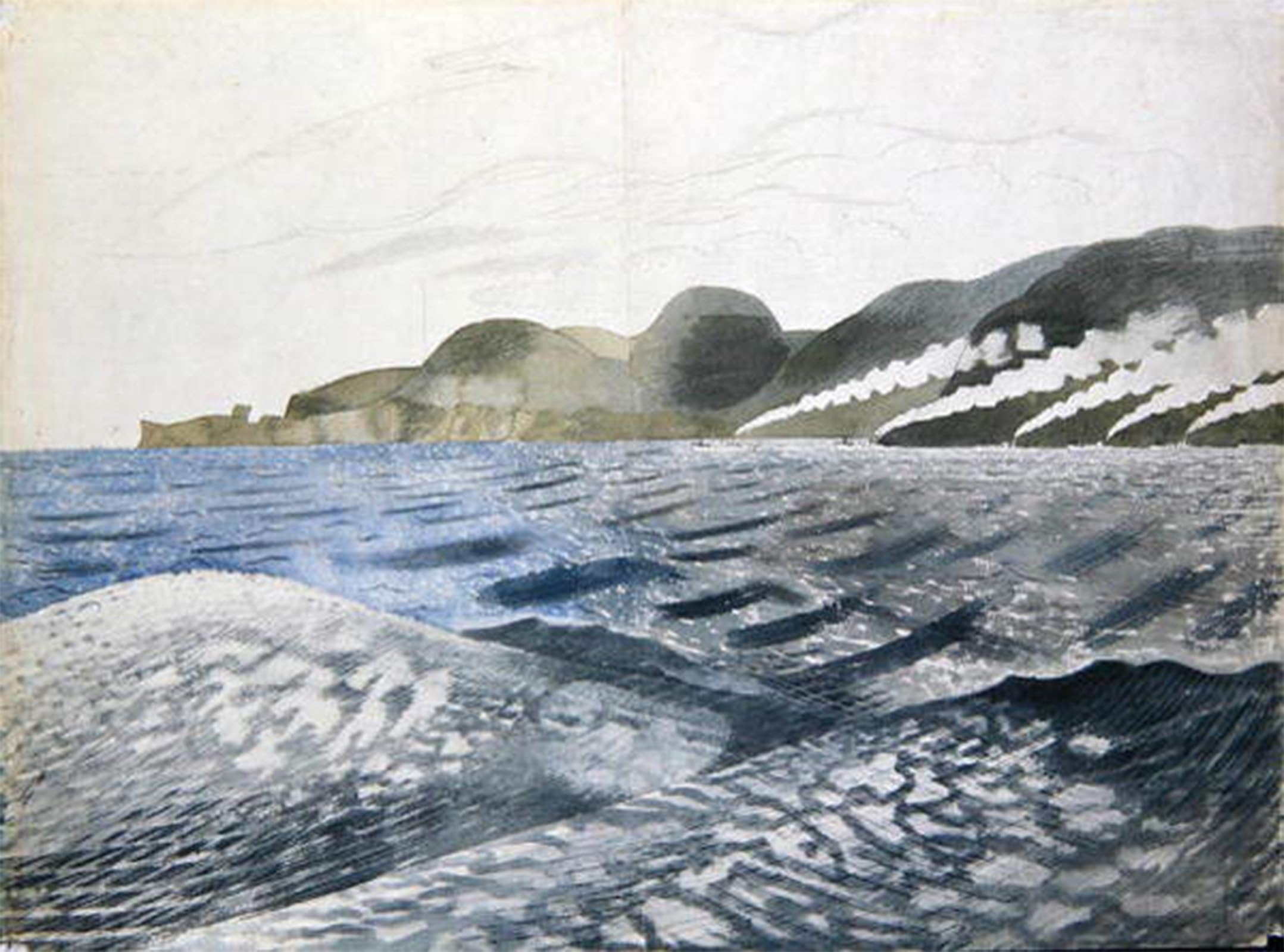 Posteriik No Frame Famous Print Pop Art Wall Art Graffiti Scapa Flow By Eric Ravilious Art Prints For Home Decor 60X90cm