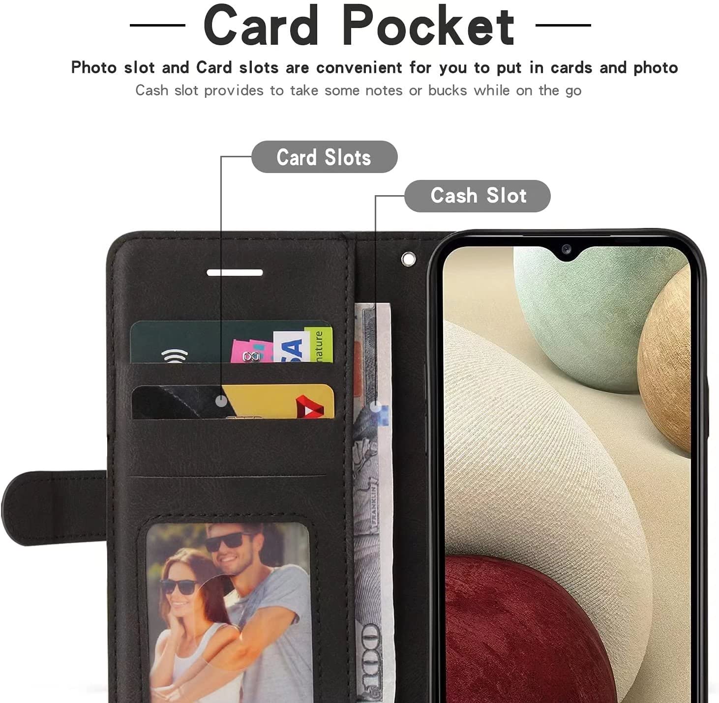Cover Con Supporto Stand Custodia Portafoglio Magnetica Per Realme Cover Con Supporto Stand Custodia Portafoglio Magnetica Per Realme