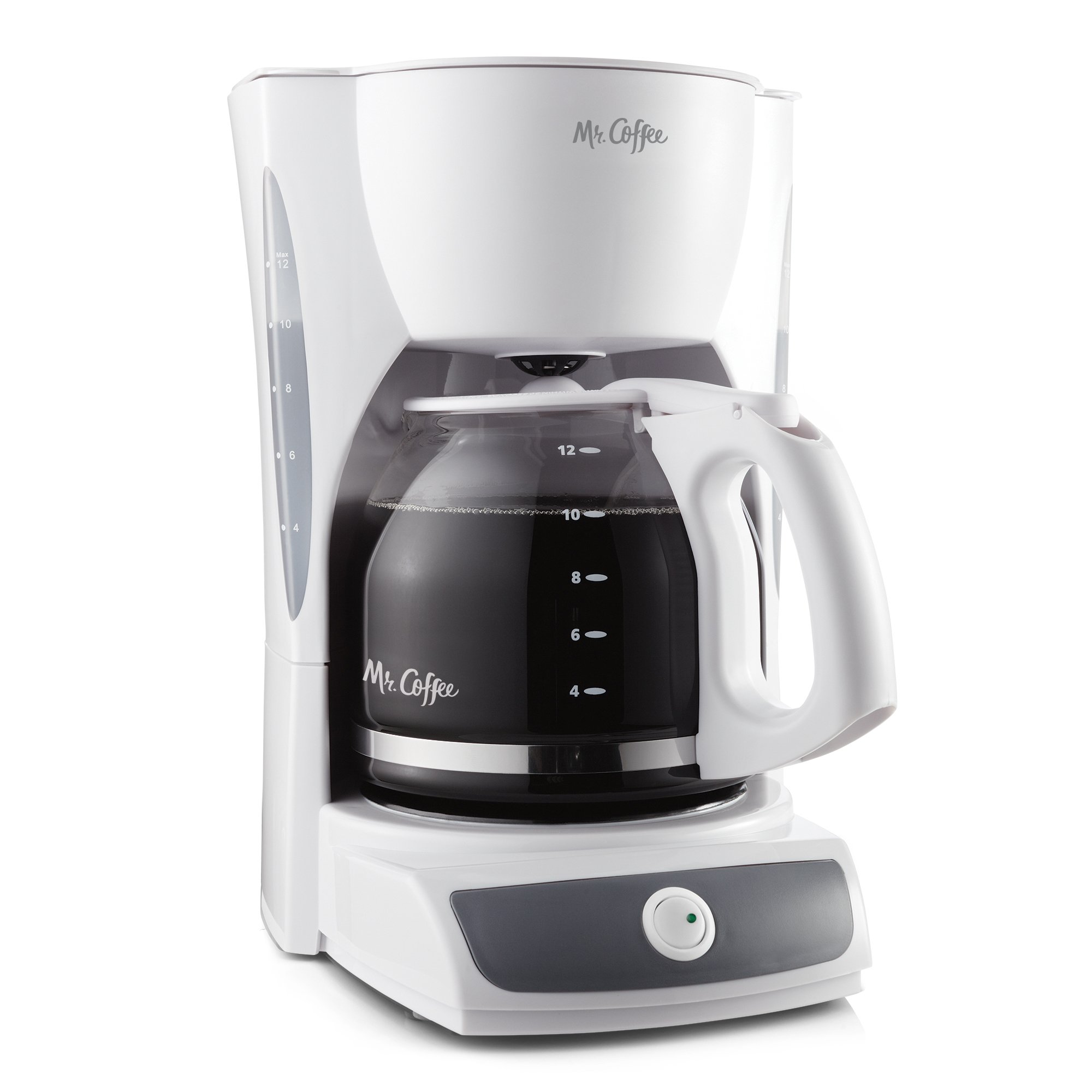 Mr. CoffeeCG12 12-Cup Switch Coffeemaker, White by Mr. Coffee