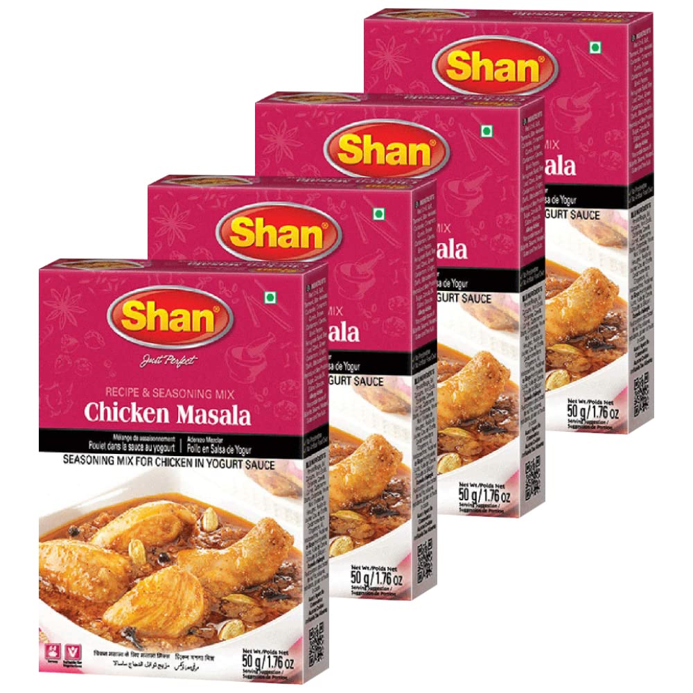 Chicken Masala, 1.76 oz ℮ 50 g, 4 Pack