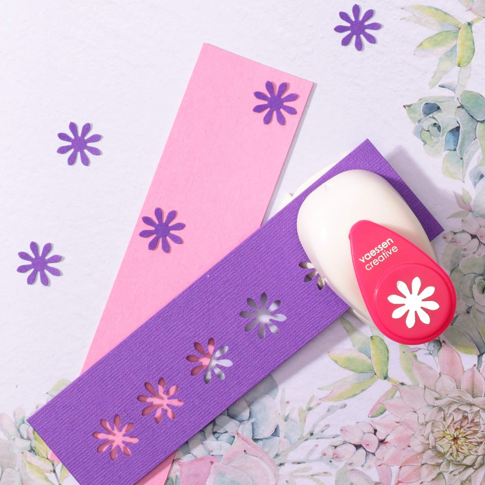 Perforatrice A Forma Di Margherita Vaessen - Per Carta, Scrapbooking E Biglietti Fai Da Te - Foto 9