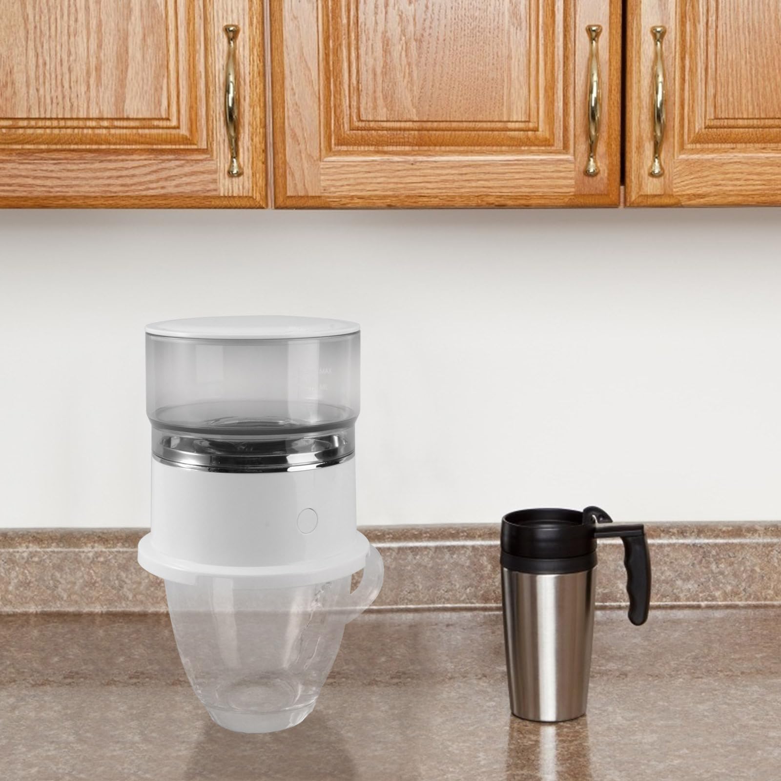 Macchina da Caffè Manuale Portatile 160ml in Abs e Plastica Durevole