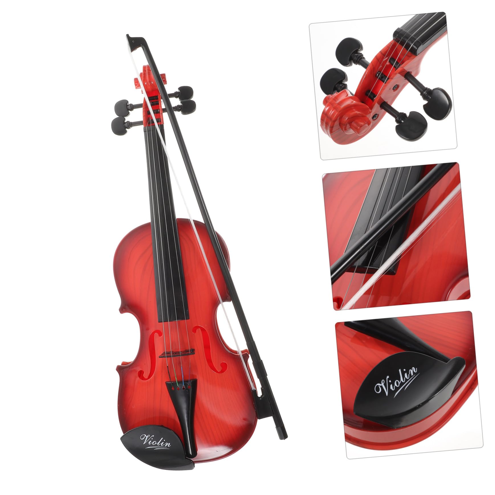 BESTonZON Violino Giocattolo Musicale per Design Delicato e Sicuro Plastica Premium Resistente Strumento Educativo per Sviluppare Creatività e Potenziale Musicale Regalo per di Compleanno