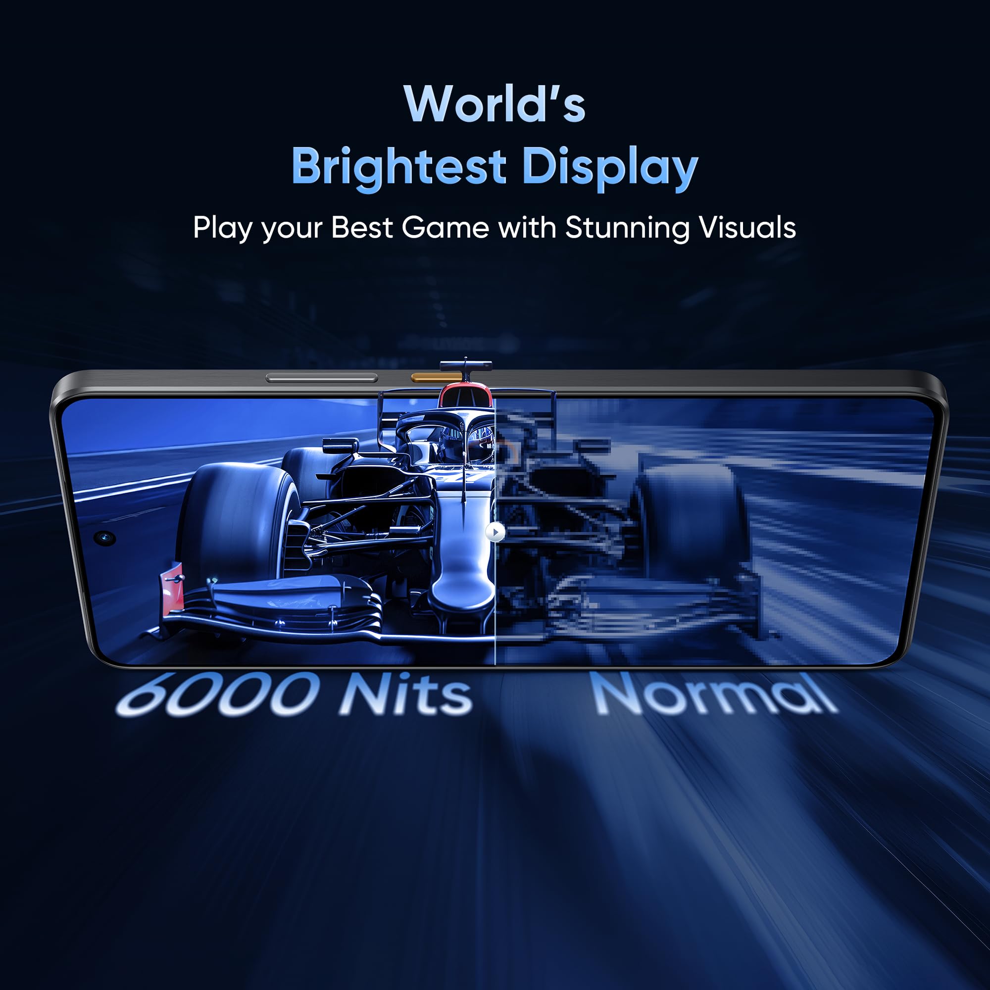 realme GT7 5G Smartphone, 12+256 GB, bateria 7000 mAh, ładowanie 120 W, procesor Dimensity9400e, IMX906 50 MP, Planner AI, ekran Pro-Esports 6000 nits120 Hz,IP69, czarny, ekskluzywny Amazon