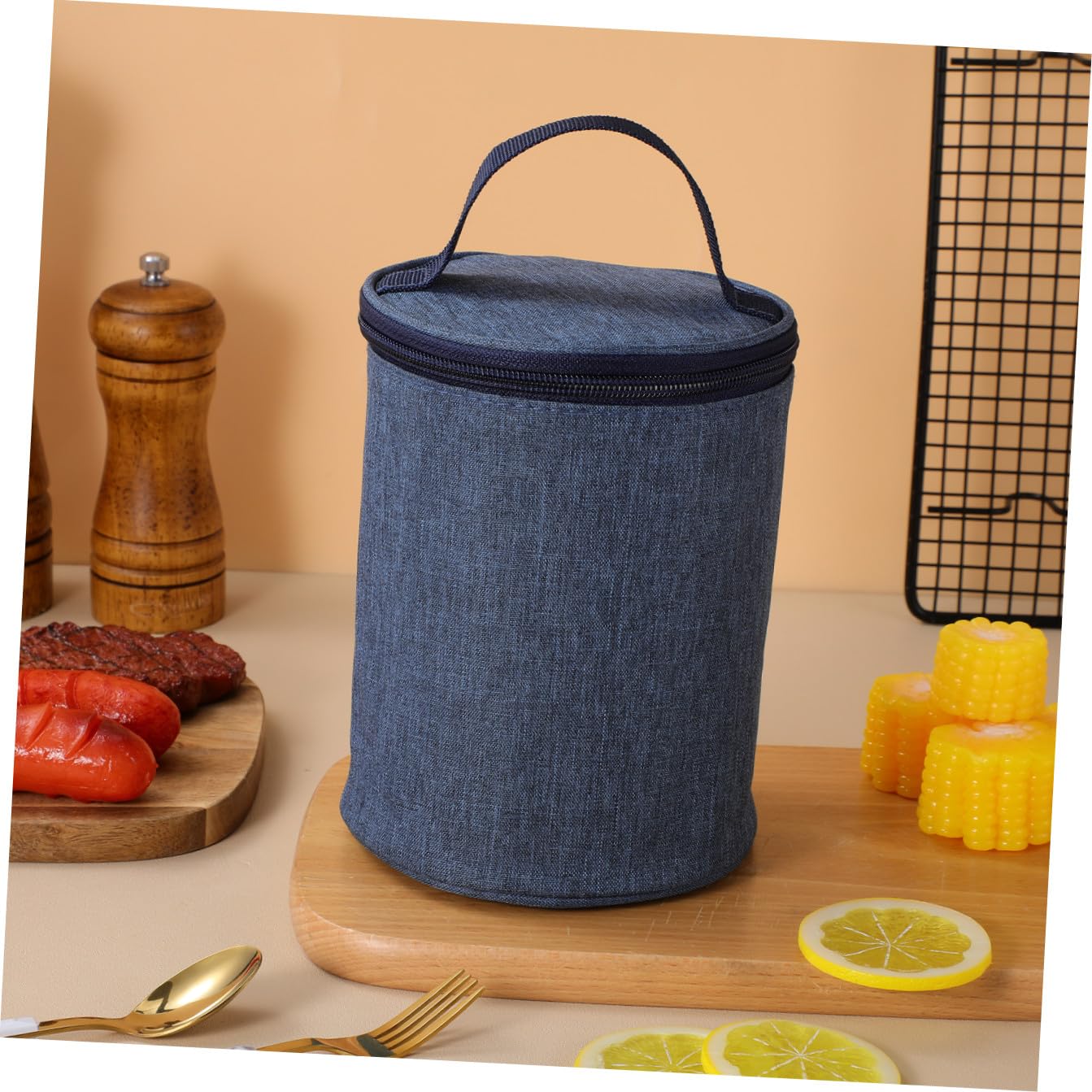 SEWACC Isotherme Portable, Porte-gobelets, Glacière Pratique pour Conserver Les Aliments Chauds, Indispensable à La Maison