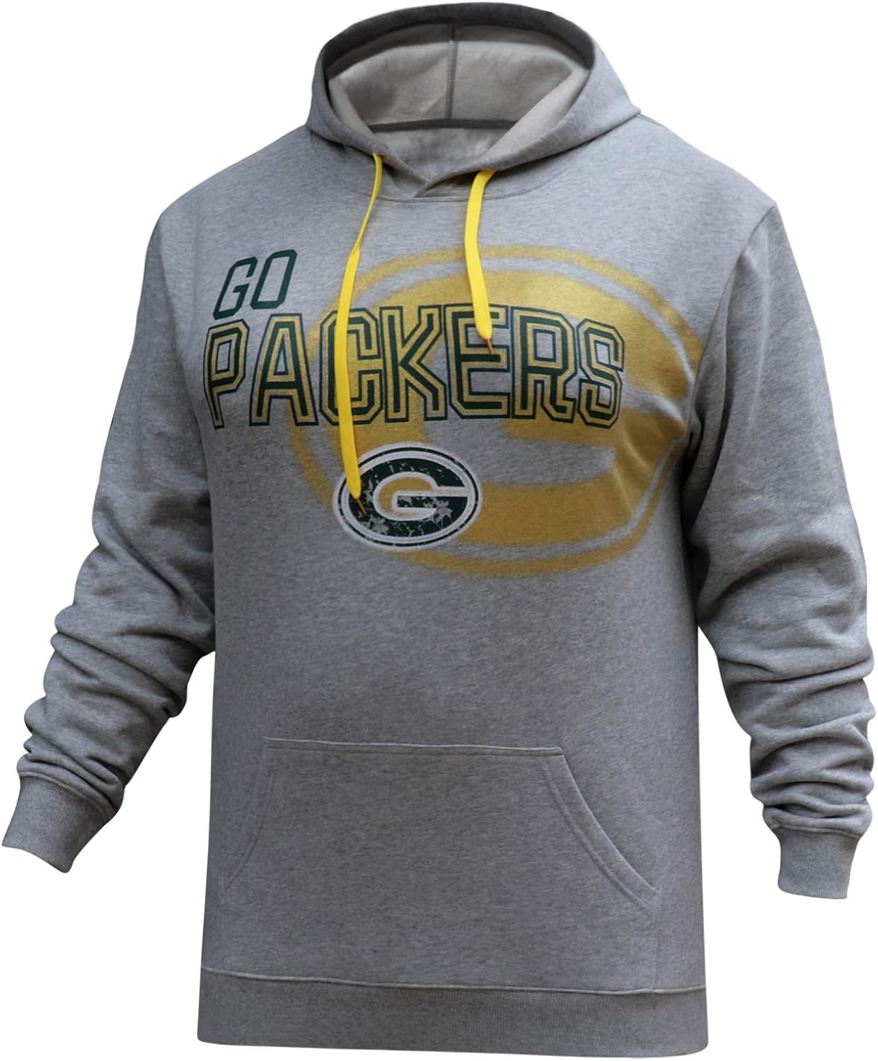 grey packers hoodie