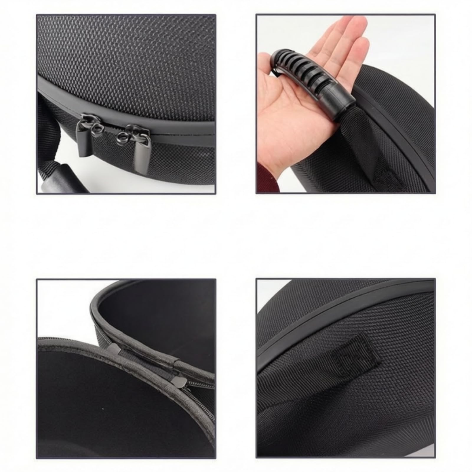 Custodia Casco Rigida Custodia Porta Casco Scatola Casco Valigetta Casco con Struttura Antiurto E Superficie Resistente Ai Graffi Spazio Extra per