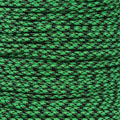 PARACORD PLANET 10 Feet Nylon 550Lb Type Iii 7 Strand Paracord Neon Green Camo — image 1