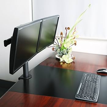 Amazon.co.jp: BigOne モニターアーム 2画面 スライド式