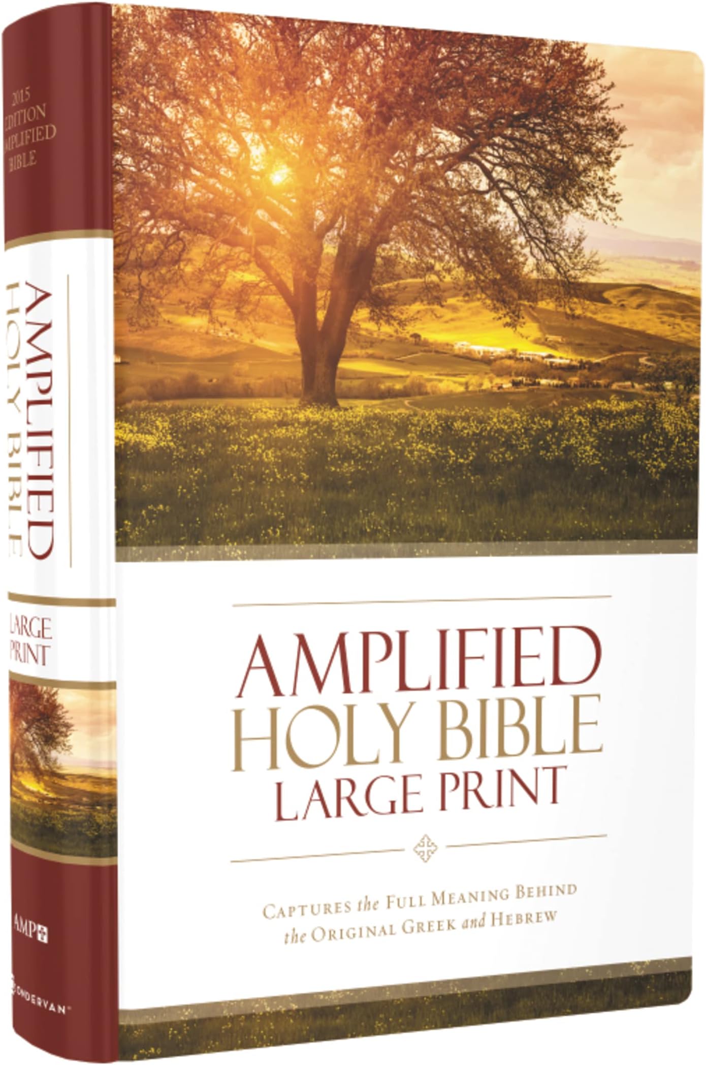 Amplified Holy Bible, Large Print, Hardcover