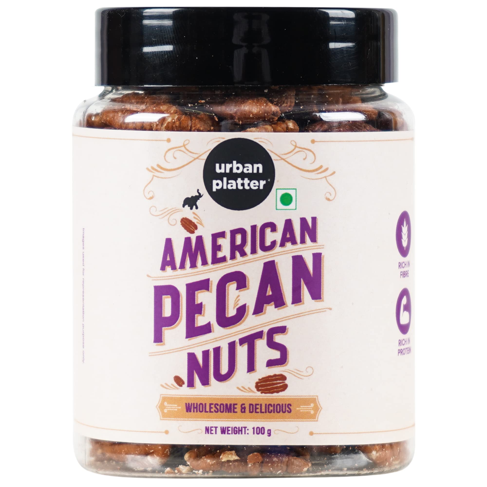 See full amazon price history chart for Urban Platter American Pecan Nuts, 100g (Rich in Protein and Fibre; Ideal for Snacking and Baking) Urban Platter American Pecan Nuts, 100g (Rich in Protein and Fibre; Ideal for Snacking and Baking) (B0BBB68VPL) Amazon Price History, Amazon Price Tracker