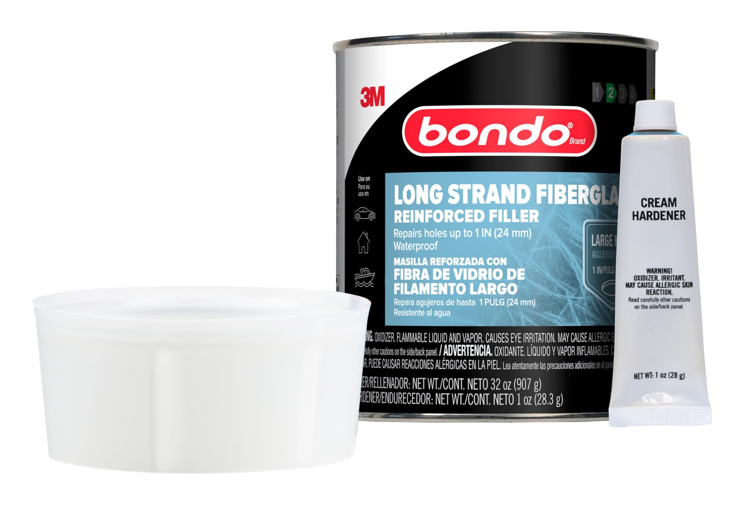 Bondo Bondo-Hair Long Strand Fiberglass Reinforced Filler