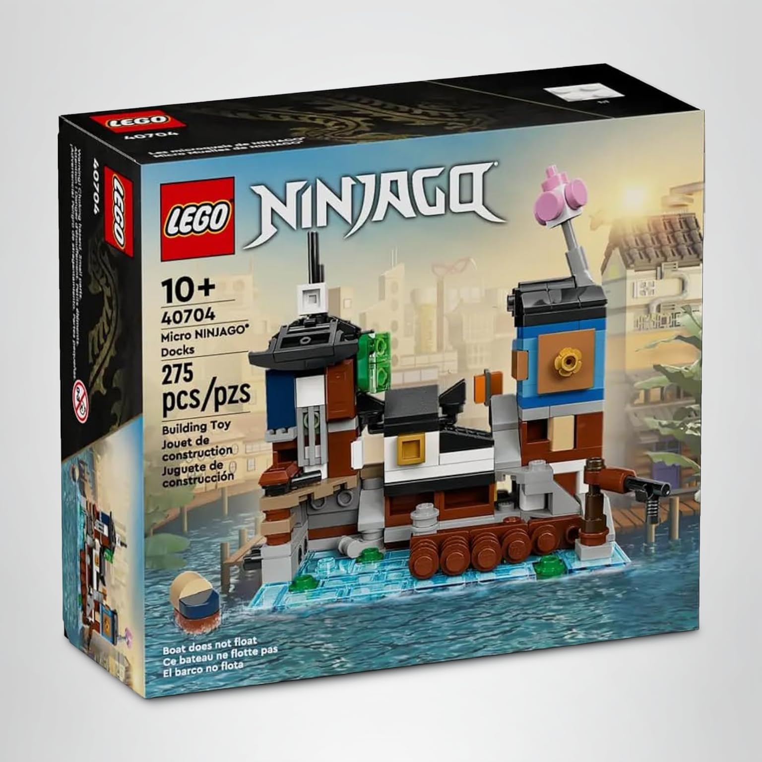 Amazon.com: LEGO NINJAGO 40704 Micro Docks Building Set: Miniature