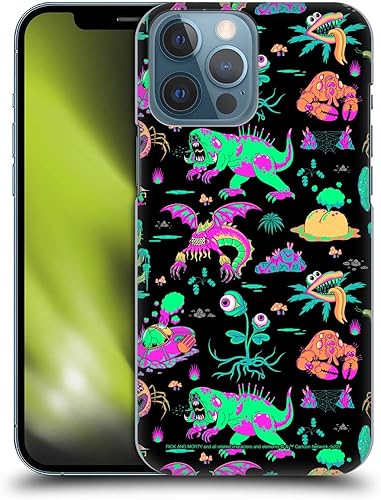 Head Case Designs Funda rígida con licencia oficial de Rick and Morty Aliens Season 3, compatible con Apple iPhone 13 Pro Max