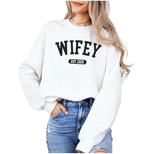 Wifey Year Est. Zip Hoodie, Hoodie, or Sweater – Custom