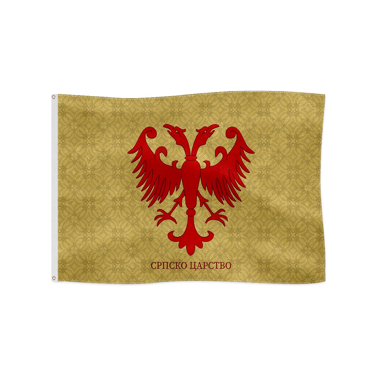 Ancient Empire Banner Flag for Outdoor Fun Historical Flag (Serbian Empire)