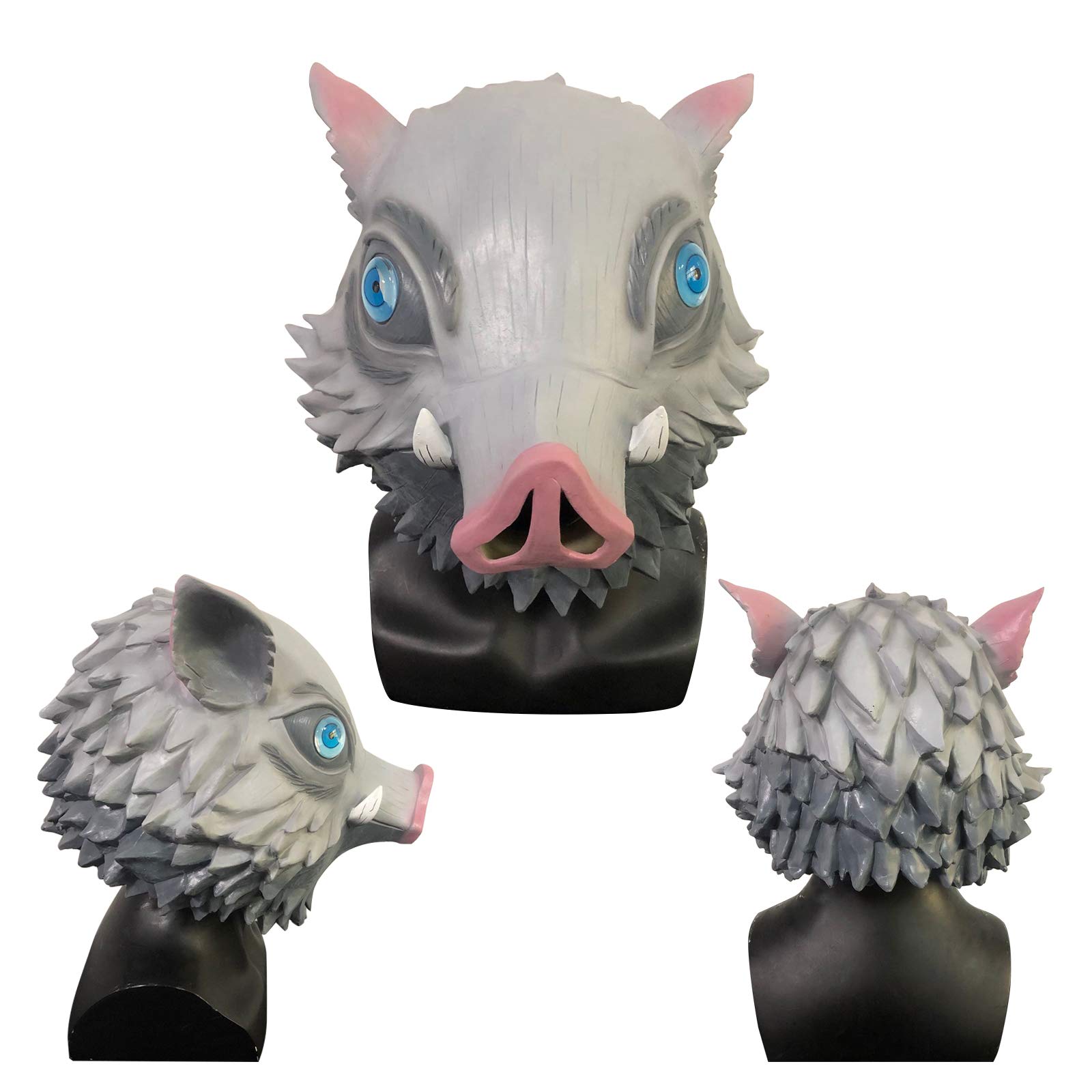 Amazon.co.jp: [hapyshop] Amycute 嘴平伊之助 いのすけ お面