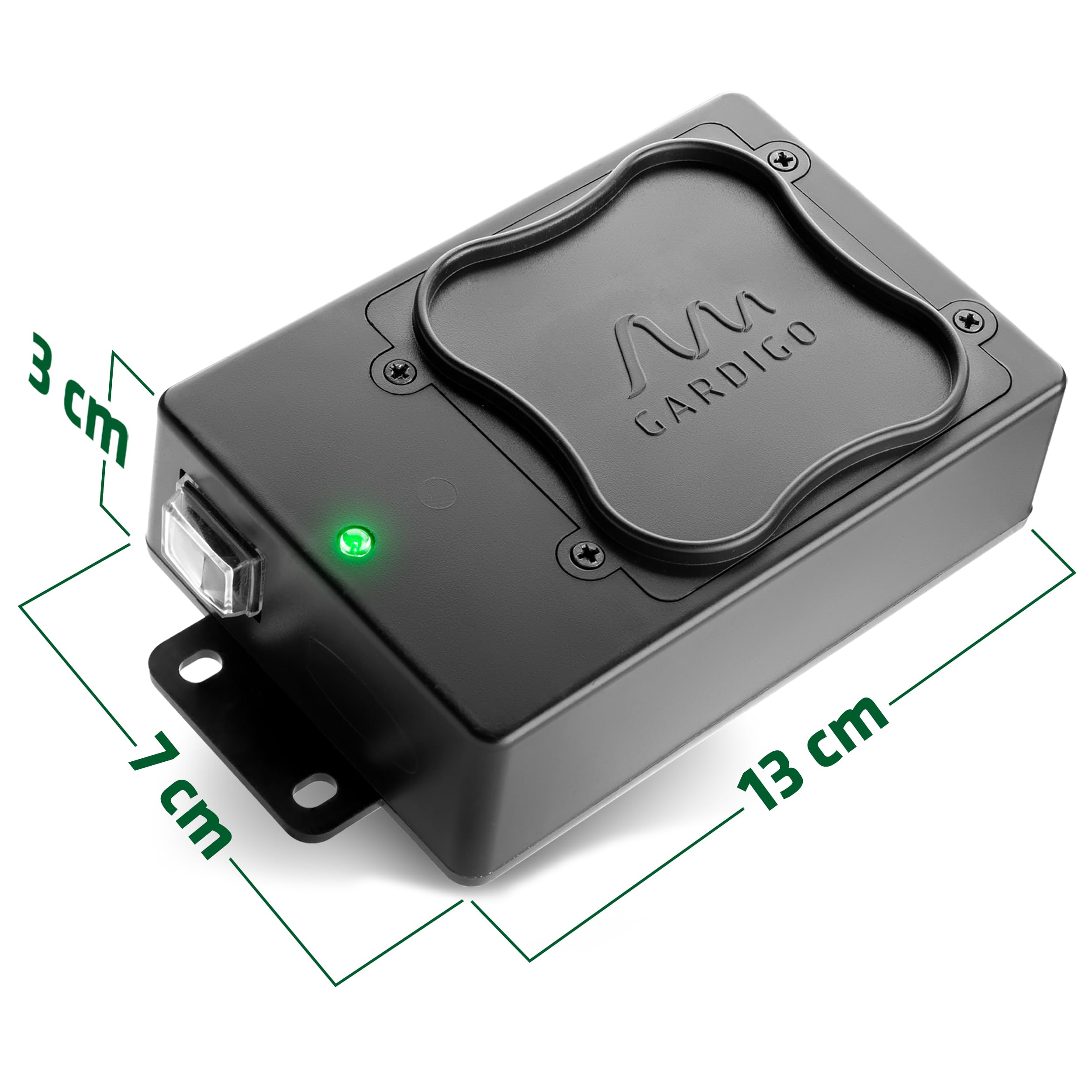 GARDIGO® Répulsif Anti Martres à Ultrasons avec Fréquences Variables | Repeller Anti-Fouines et Rongeurs | pour Voiture, Garage, Grenier | Remplacement Facile des Piles.