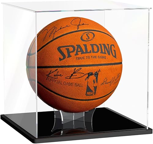 Miniatura 9 de Estuche de exhibición de guantes de boxeo, caja de exhibición de acrílico transparente, soporte de guante de béisbol de tamaño completo, vitrina de