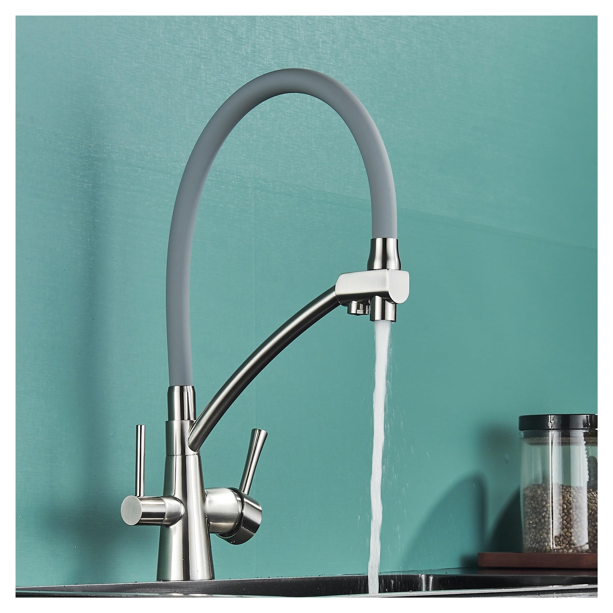 Robinet de filtre à eau pure de cuisine pour éliminer le goût de chlore du robinet