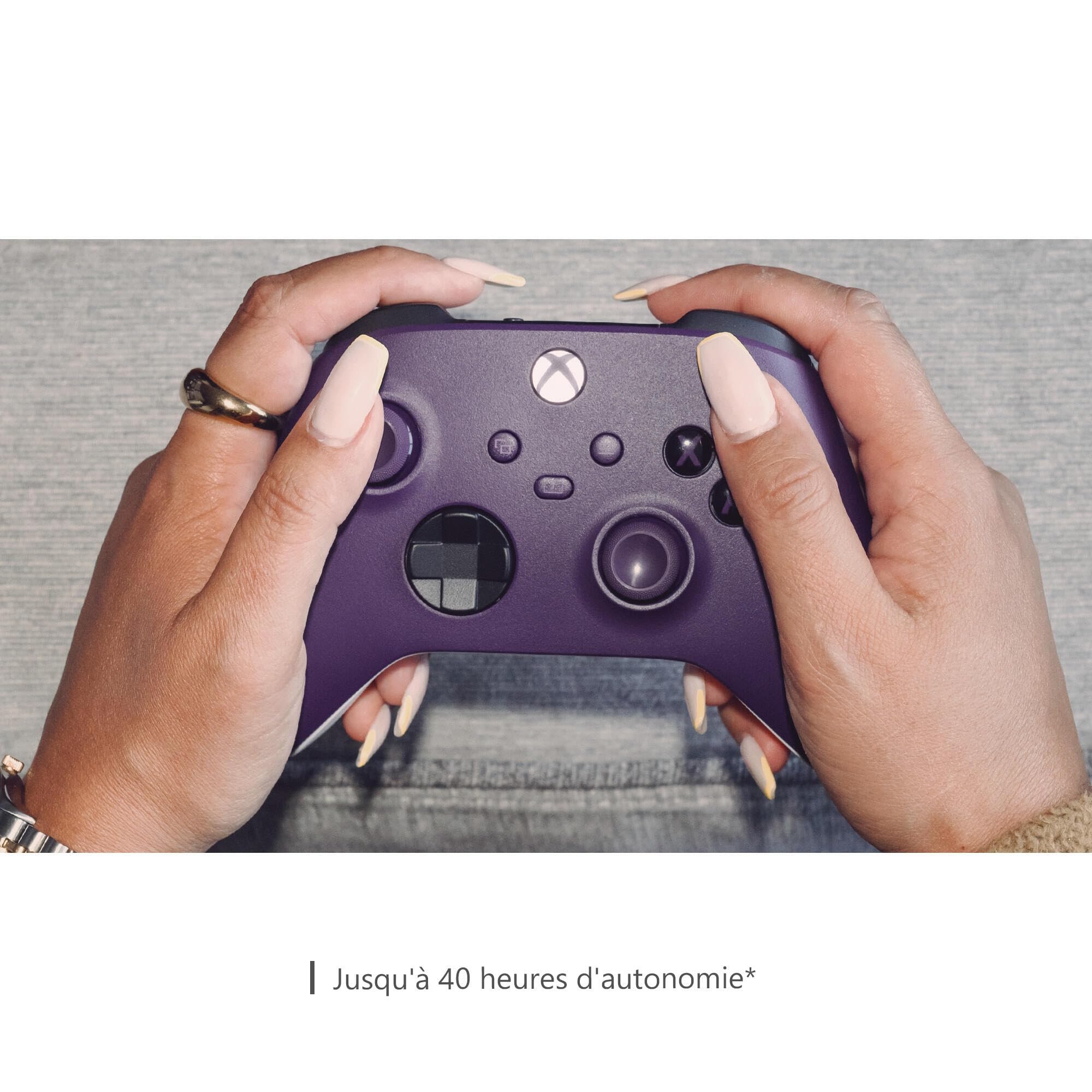 Microsoft Xbox Manette sans Fil - Astral Purple Pour Xbox One, Series X, Series S, Windows 10 & 11, Android et iOS