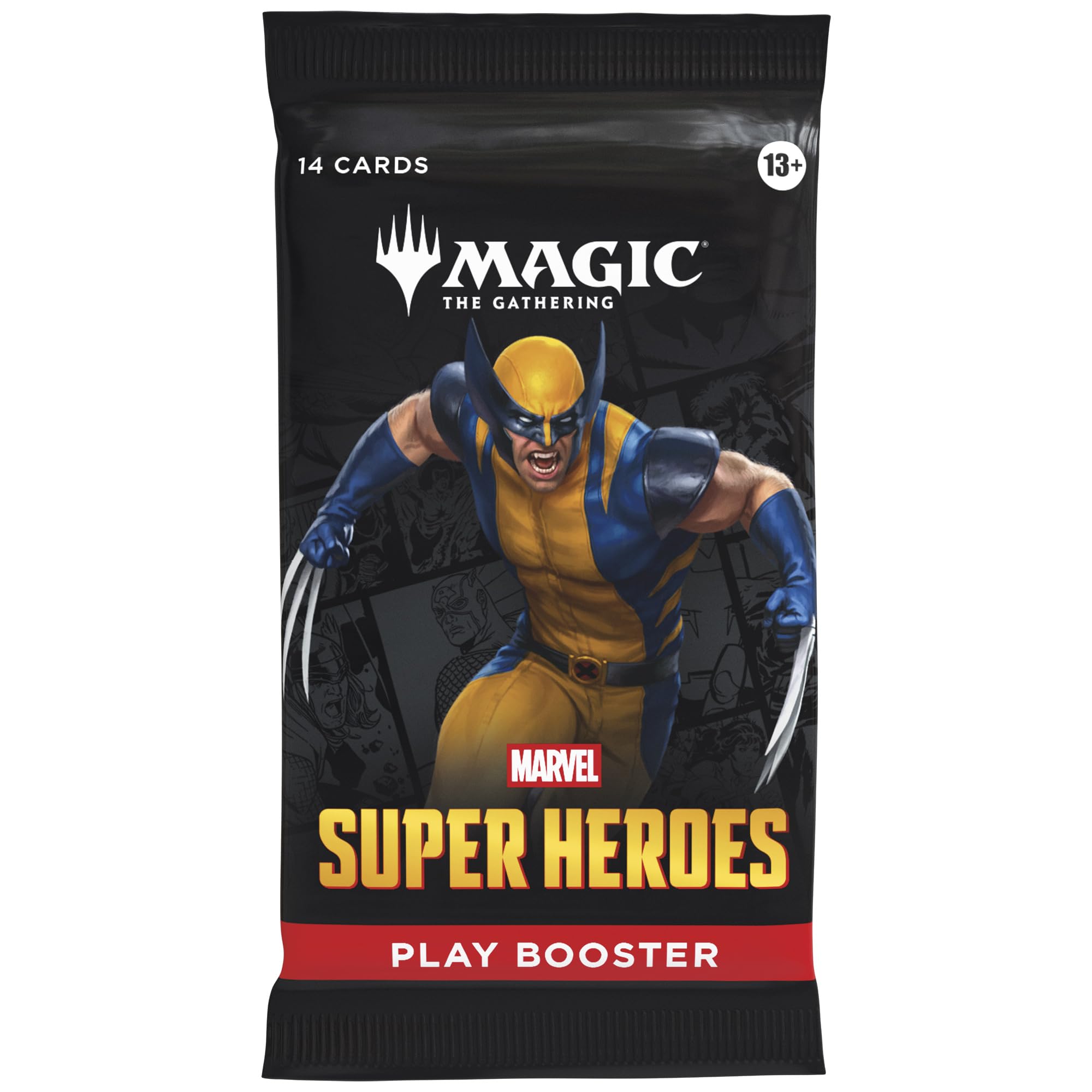 Magic: The Gathering | Marvel Super Heroes Play Booster | Collectible Trading Card Game