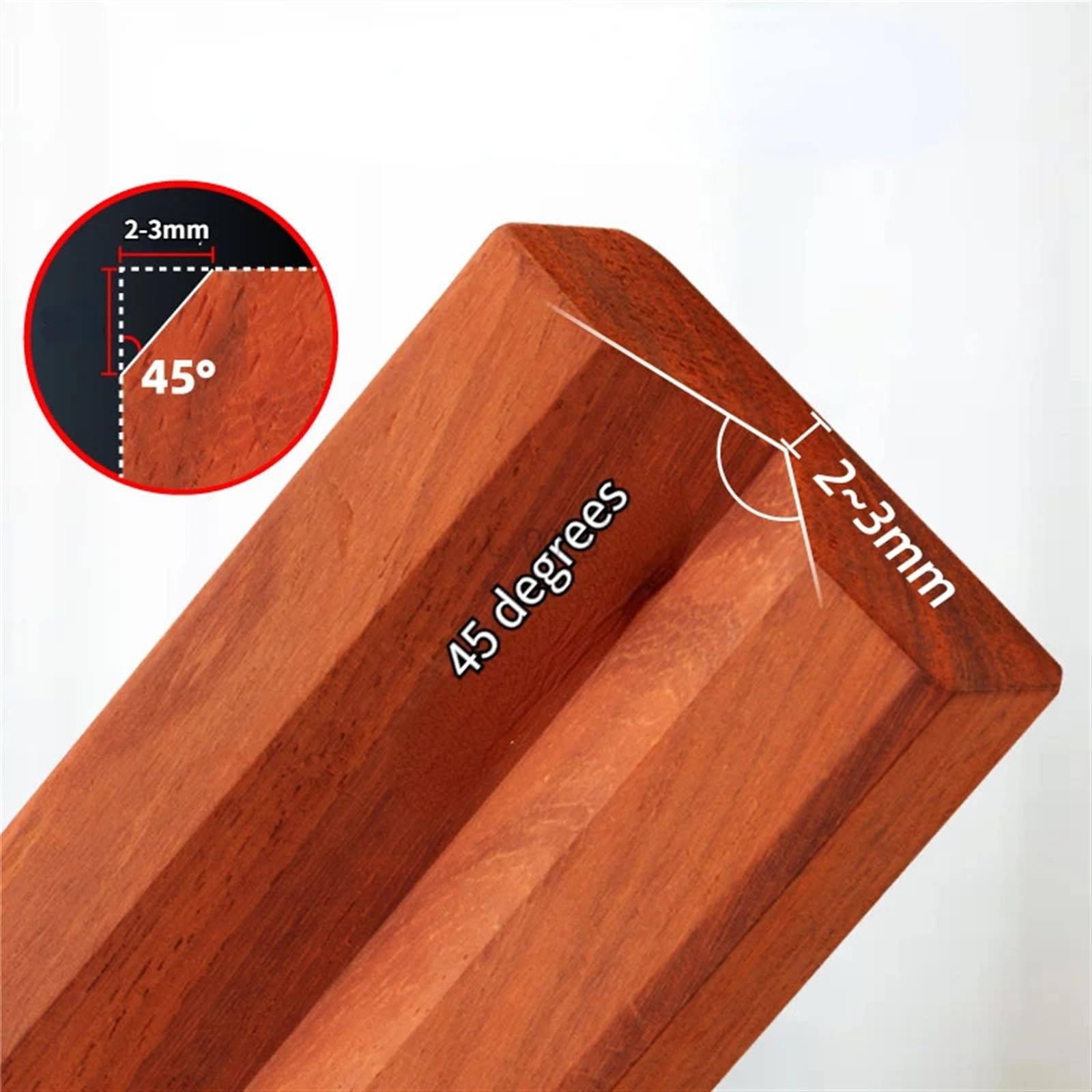 AVIMYA Lavorazione del Legno Bordo della Lama Pialla ad Angolo Rifilatura Smusso a Forma di V Cartongesso Cartongesso Piano d'angolo Sbavatura Strumenti for pialla in Legno (Size : B)