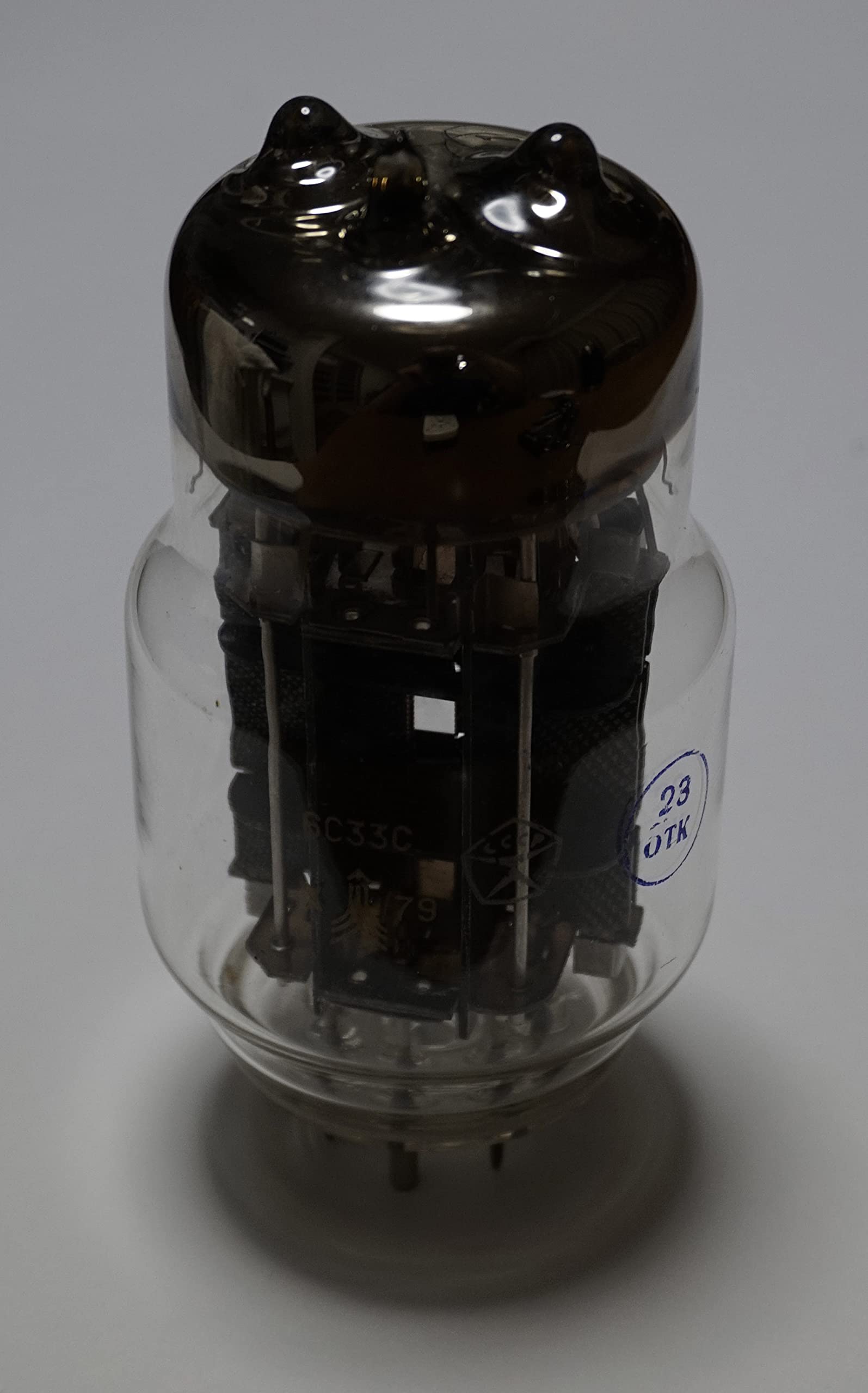 Amazon | ロシア軍用 大型 三極管 6S33S / 6C33C タイトソケット