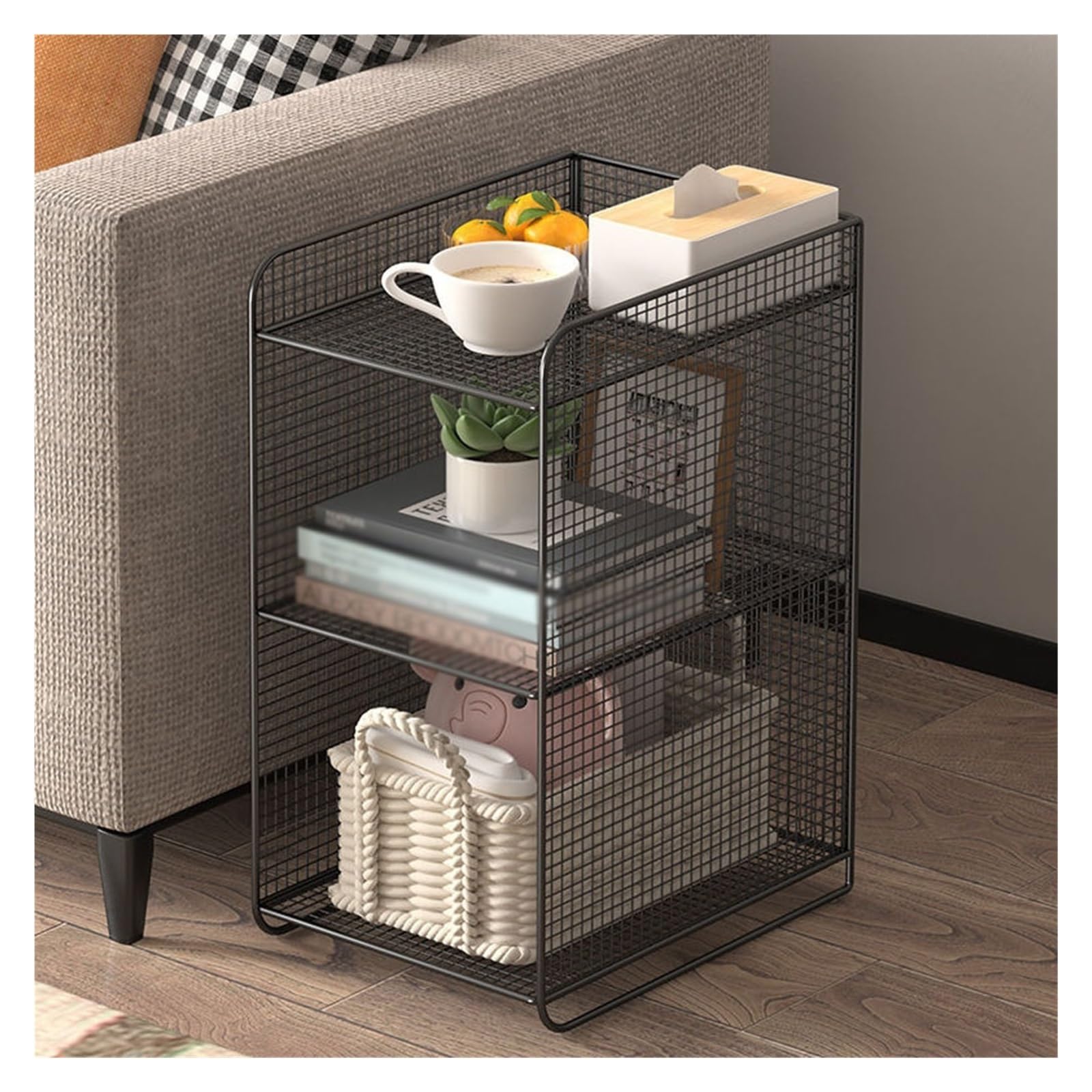 Table de nuit FANDIAO armoire rangement petite chambre coucher