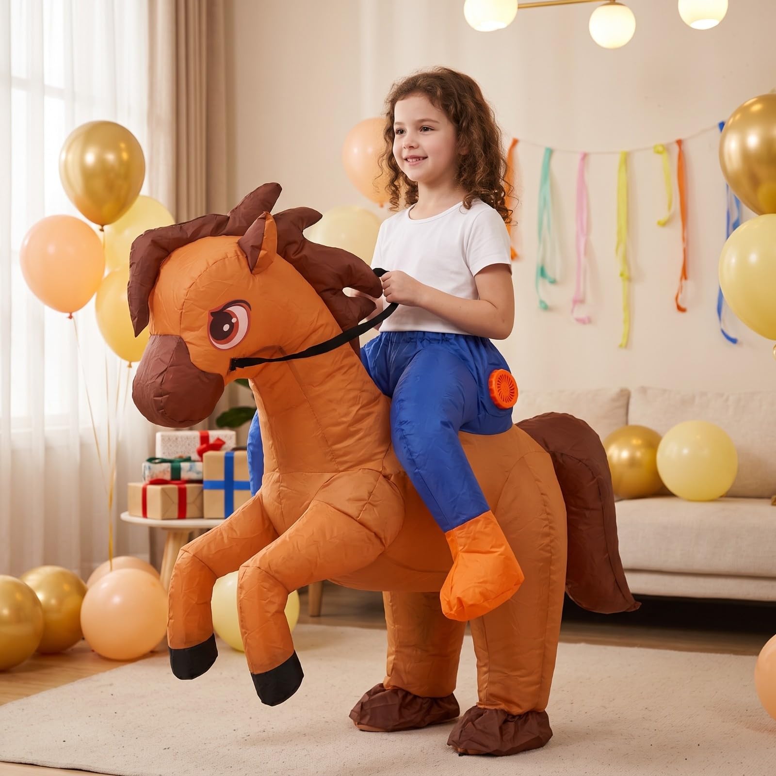 Disfraz Hinchable Caballo Divertido