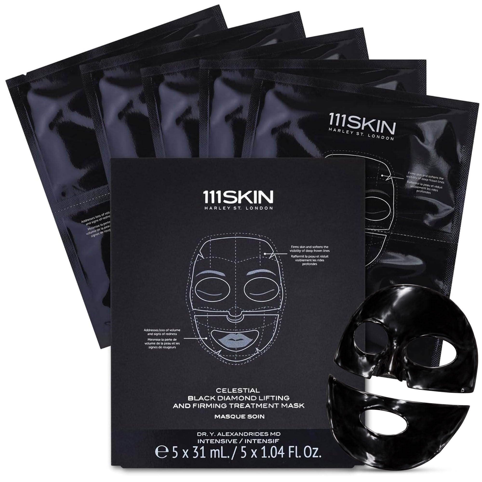 AMAN✖️111SKIN MASK【8枚】 Amazon.com : 111SKIN Celestial Black Diamond Lifting and Firming