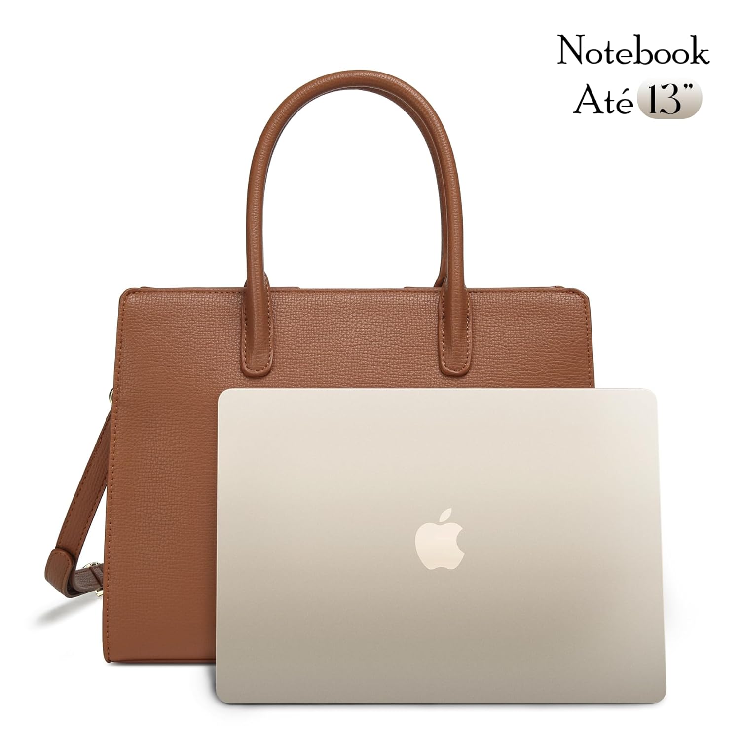 Bolsa Feminina Tote Bag média para Notebook 13″ com Alça de Mão e Transversal Couro Sintético com Zíper e Bolsos Internos Casual e Elegante em promoção! Veja a oferta e mais achadinhos de Bolsas 9 Hoje é o melhor dia para comprar Bolsa Feminina Tote Bag média para Notebook 13″ com Alça de Mão e Transversal Couro Sintético com Zíper e Bolsos Internos Casual e Elegante com aquele preço maroto! Promoção! Aproveite a oferta! 9