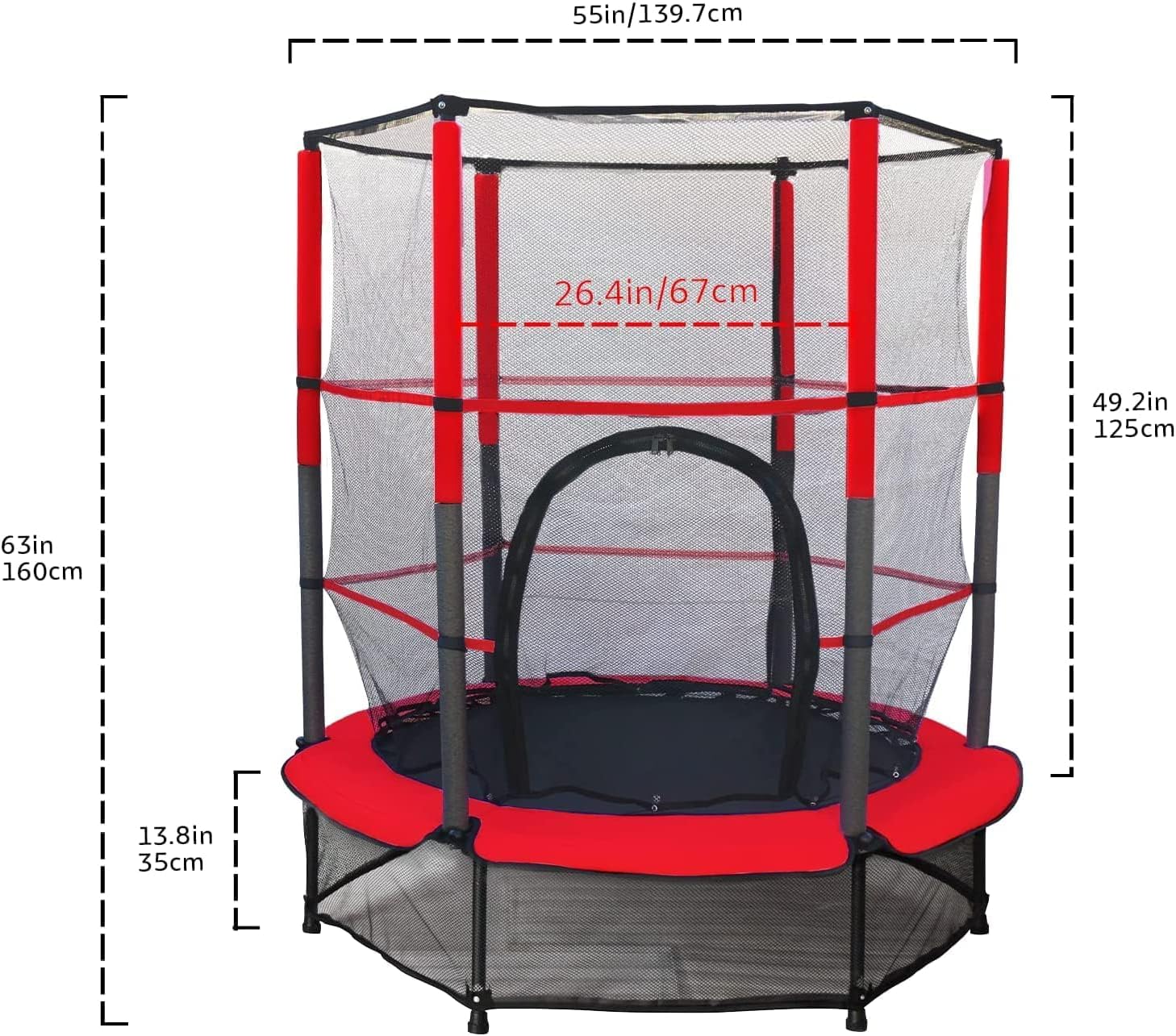 Detalii plasă de siguranță și protecție căptușită