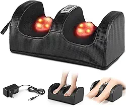 Massageador Shiatsu para Os Pés ou Pernas, Massageador Elétrico para Pés e Pernas com Shiatsu Foot Bivolt