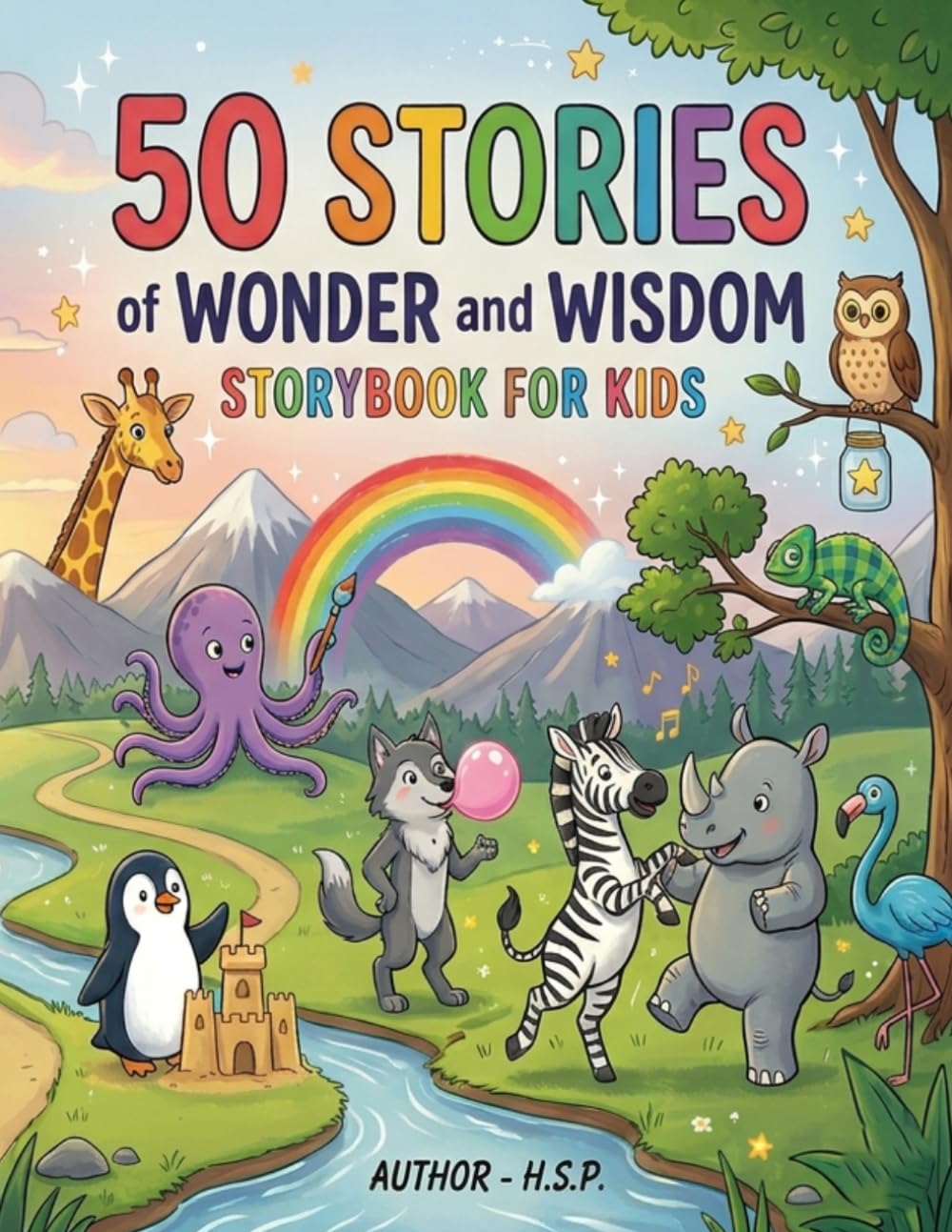 50 STORIES of WONDER and WISDOM: STORYBOOK FOR KIDS (Bedtime Tales of Wonder)