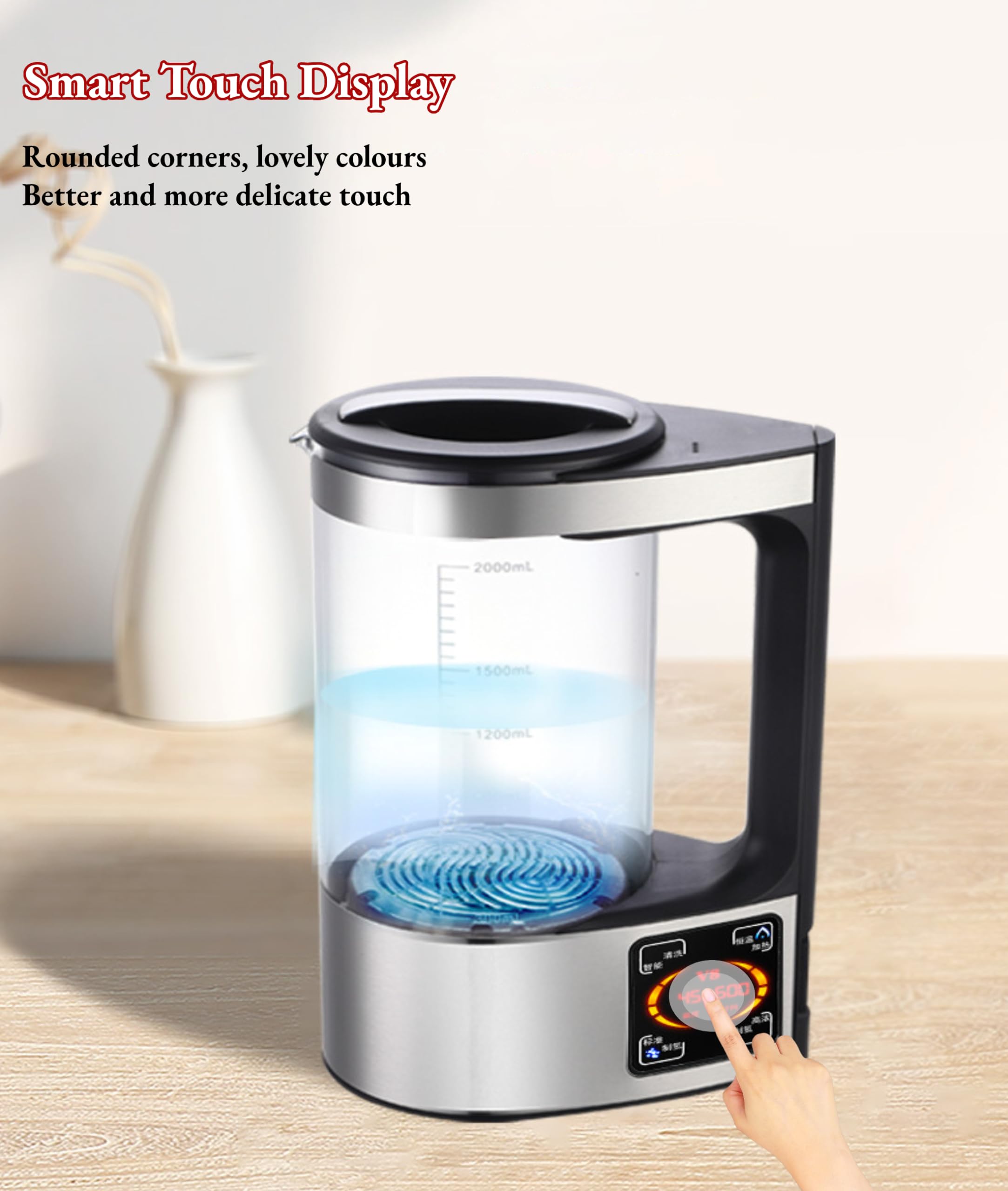 Amazon | Sxhlseller HYDROGEN WATER BOTTLE - 2L 水素水生成器