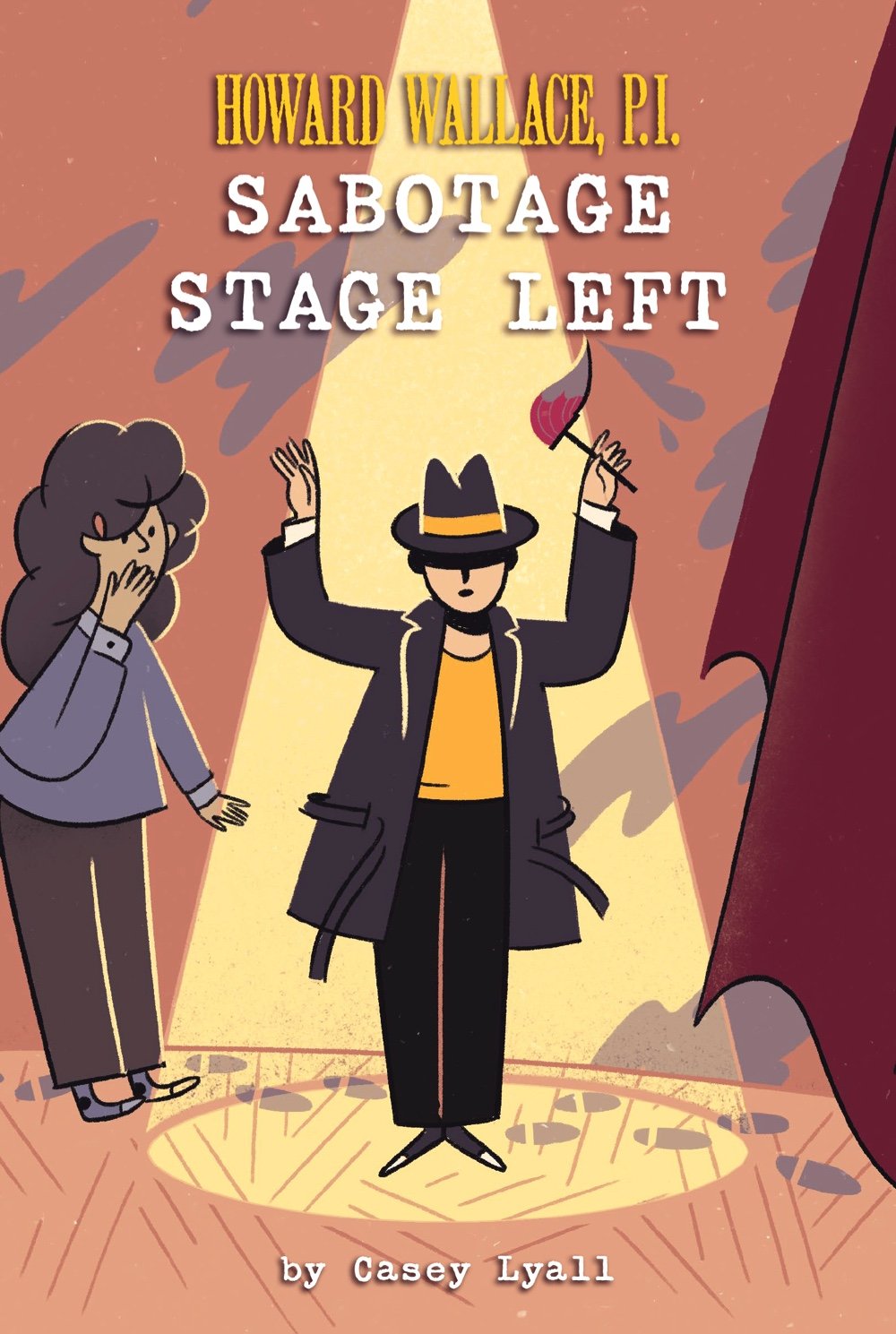 Sabotage Stage Left (Howard Wallace, P.I. Book 3) (Howard Wallace, P. I., 3)